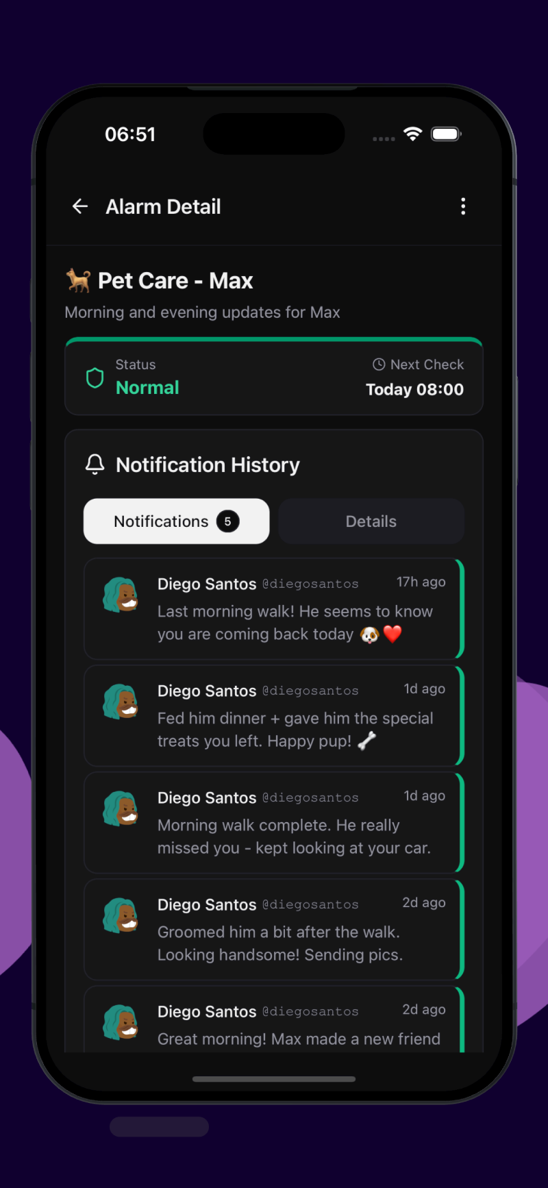 Green status - everything is fine